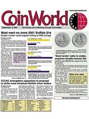 COIN WORLD magazine subscription