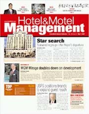 HOTEL MANAGEMENT magazine subscription