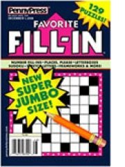 Favorite Fill-In magazine subscription