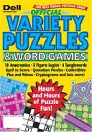DELL OFFICIAL VARIETY PUZZLES magazine subscription