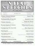 VITAL SPEECHES OF THE DAY magazine subscription